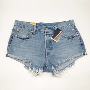 LEVI'S 501 Selvedge Denim Shorts 